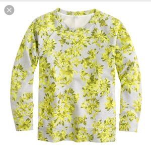 J Crew S Small Sweater Print 100% Cotton